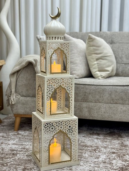 فانوس حجم كبير بدون شموع