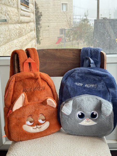 الارنب والثعلب شنطة فرو