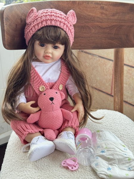 دمية سيلكون اصلية المتكلمة