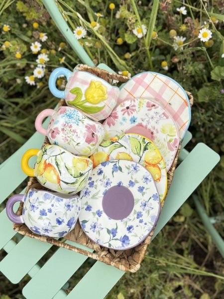 اكواب هاندميد الوان الربيع