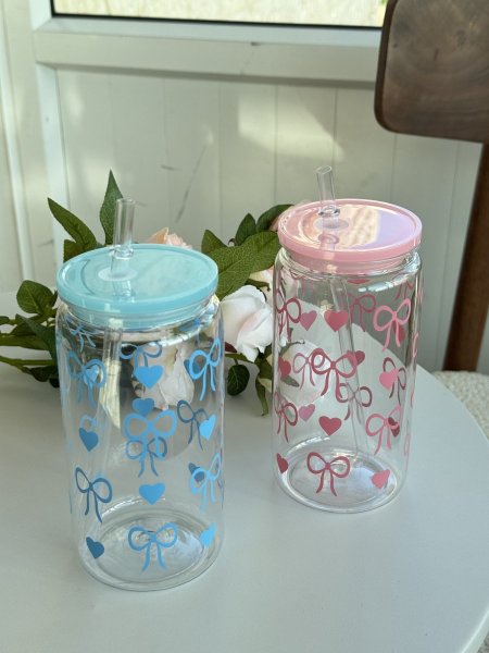 كوب فيونكة بلاستك