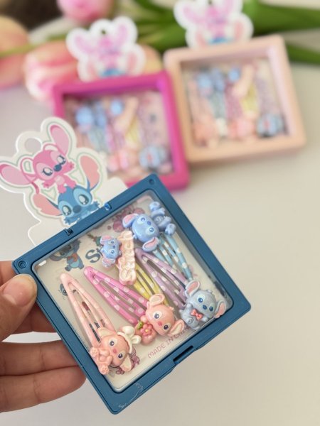 كبسات شعر علبة