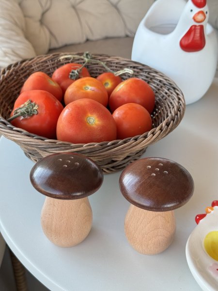 ممالح خشب شكل فطر