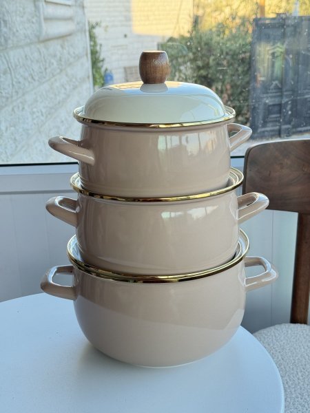 طقم طناجر توتيا 3 قطع 20،22،25سم