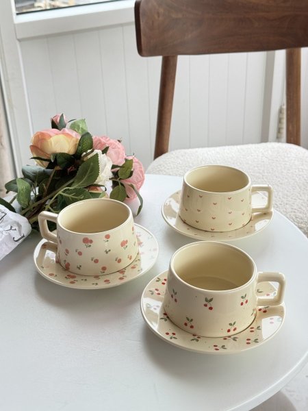 مج هاندميد مع صحن