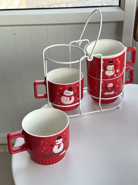 بكج اربع مجات مع استاند حديد