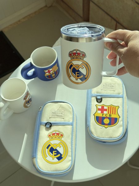 اكواب برشلونة وريال مدريد