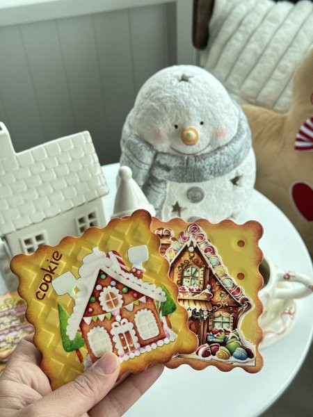 كوستر بورسلان قاعدة خشب للمشروبات