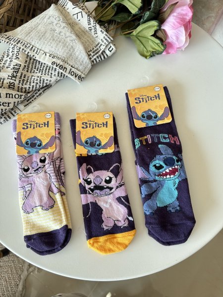 جرابين ستيتش لعمر اشهر لاربع سنوات